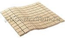Casalgrande Padana Marte Botticino Mosaico 2,5х2,5 Su Rete Levigato Мозаика 30х30 см