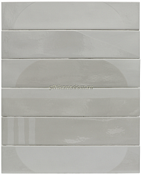 Equipe Wadi 30173 Dеcor Stone Серый Матовый Декор 6x30 см