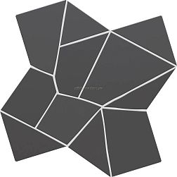 WOW Trencadis Керамогранит 137012 Gaudi Basalt 25,5x25,5