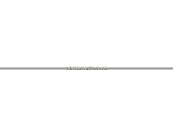 Ceramica Classic Универсальные элементы Бордюр металлический серебро 0,8х60 см