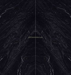 Zodiac Ceramica Galaxy Black Черный Матовый Керамогранит 120x270 см