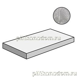Cerdomus Supreme Angolo Sn Grad.C.Retta Silver Nat 75511 Ступень 33x120 см
