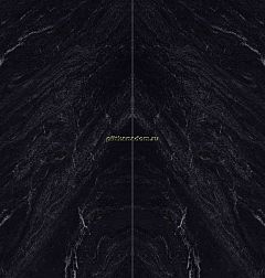 Zodiac Ceramica Galaxy Black Черный Матовый Керамогранит 160x320 (12 мм) см