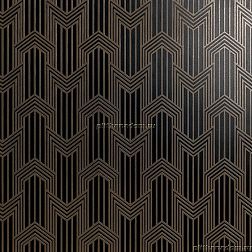 Petracers Swing Geometria Ottone Su Bianco Matt Керамогранит 60х60 см