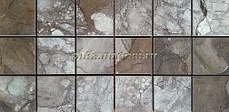 La faenza Oro Mk.OrIll1530RM Коричневая Матовая Мозаика 15х30 см