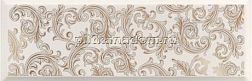 Versace Solid Gold Barocco White Декор 20х60 см