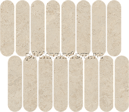 Vives London Mosaico Mayfair Natural Бежевая Матовая Мозаика 27x31 см