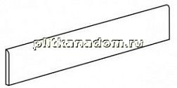 Casalgrande Padana Steeltech Battiscopa Bullnose Naturale Плинтус 9х60 см