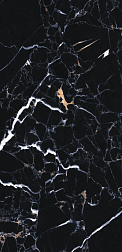 Flavour Granito Laurent Black High Glossy Черный Полированный Керамогранит 60x120 см