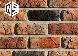 Next Stone Искусственный камень Кирпичная кладка Романский кирпич арт.04 7,5х20 см